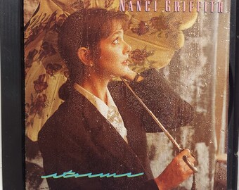 CD Used 1989 Vintage Country Folk Music by Nanci Griffith titled Storms