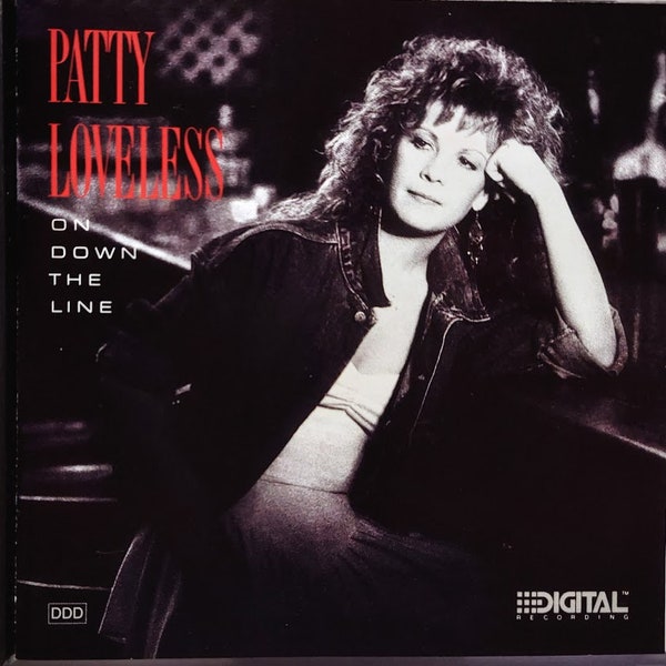CD Used 1990 Vintage Country Music by Patty Loveless titled On Down The Line