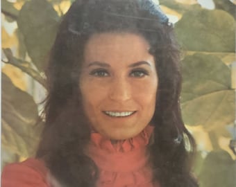 Vintage 1972 Vinyl Record Album by Loretta Lynn titled Here I Am Again (Still Sealed)