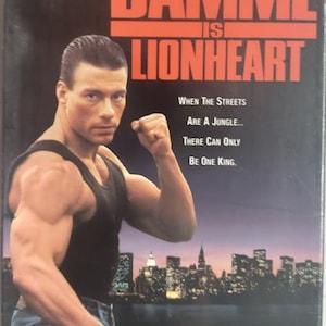 VHS 1991 Vintage Movie titled Van Damme is Lionheart starring Jean-Claude Van Damme