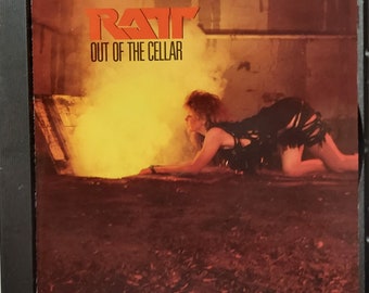 CD Used  1986 Vintage Heavy Metal by Ratt titled Out Of The Cellar