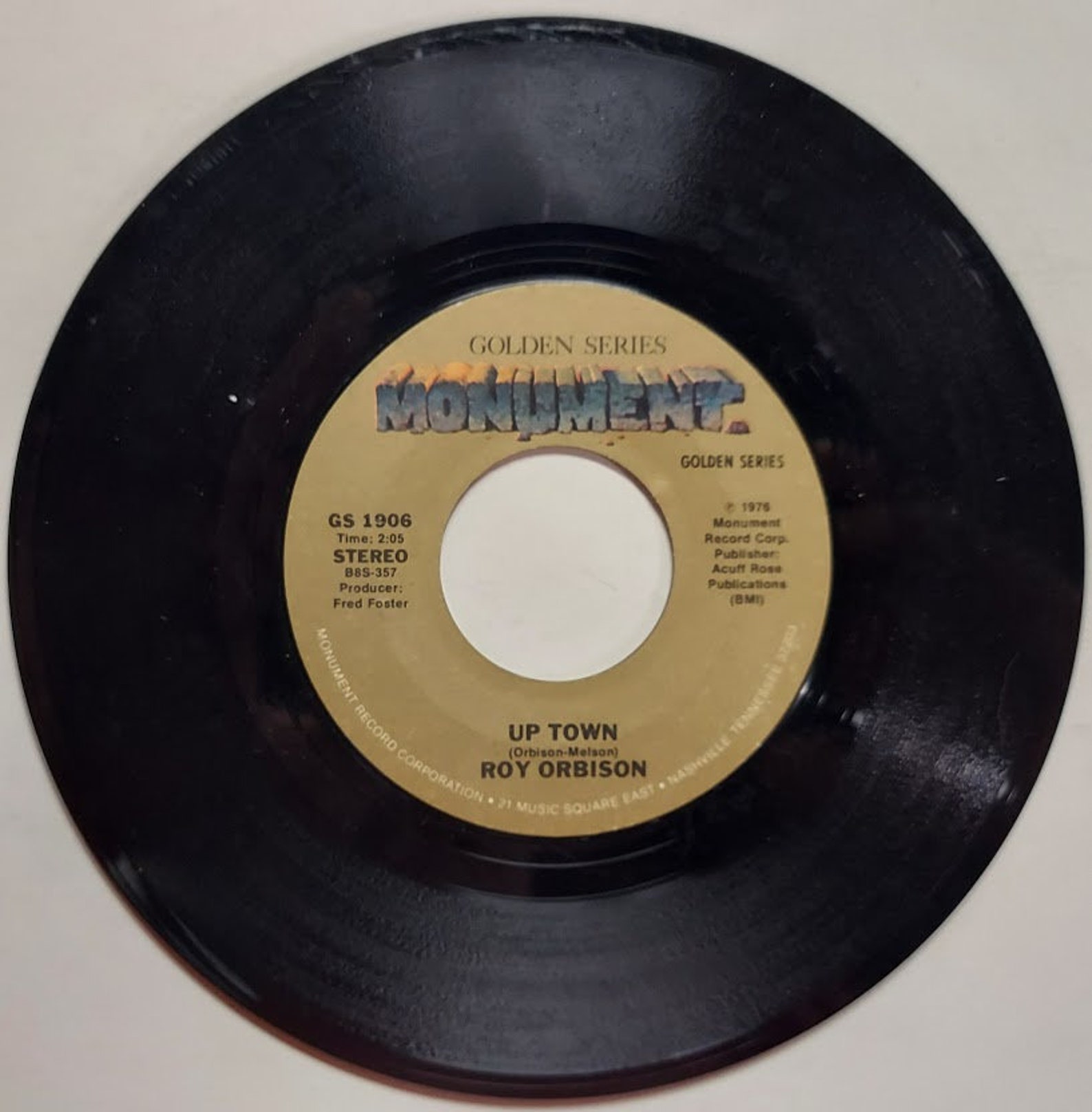 Vintage 7 Inch Vinyl 45 RPM single Vinyl Record Album by Roy Etsy