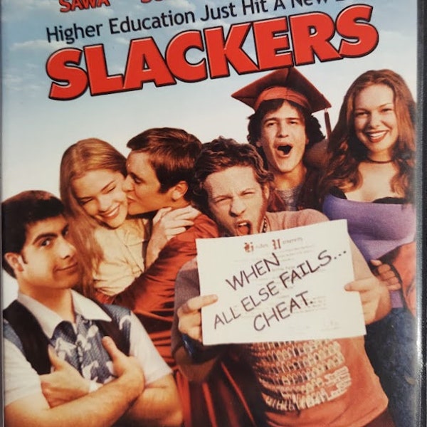 DVD 2002 Vintage Movie titled Slackers starring Devon Sawa & Jason Segel