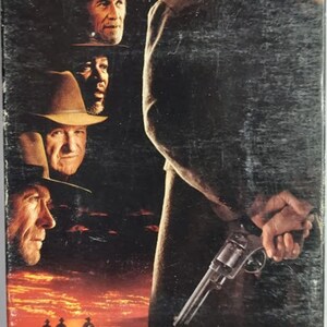 VHS 1992 Movie titled Unforgiven starring Clint Eastwood, Gene Hackman & Anna Thompson