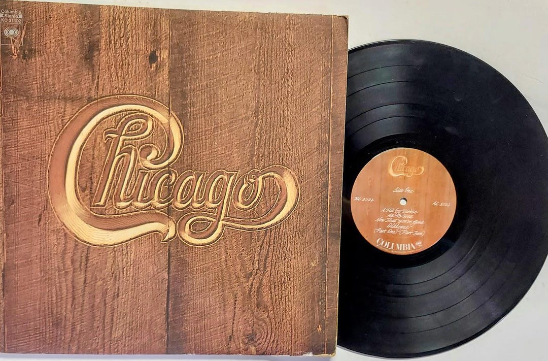 Vintage 1972 Vinyl Record Album by Chicago Titled Chicago V