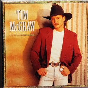 CD Used 1993 Vintage Country Music by Tim McGraw titled Tim McGraw