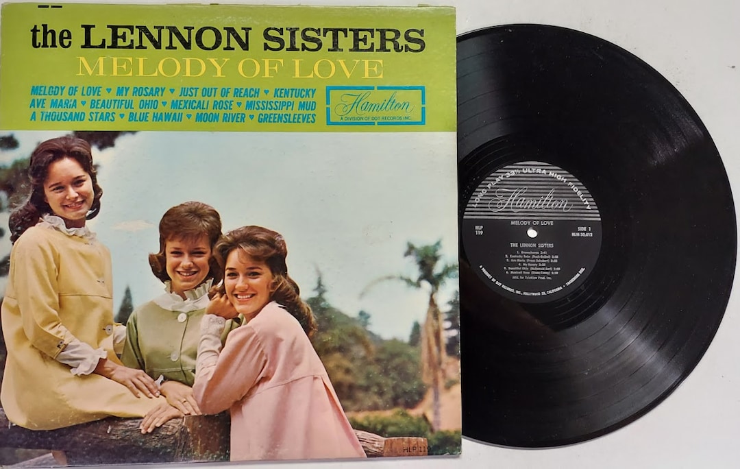 Vintage 1964 Vinyl Album By The Lennon Sisters Titled Melody Of Love Etsy vintage-1964-vinyl-album-by-the-lennon-sisters-titled-melody-of-love-etsy