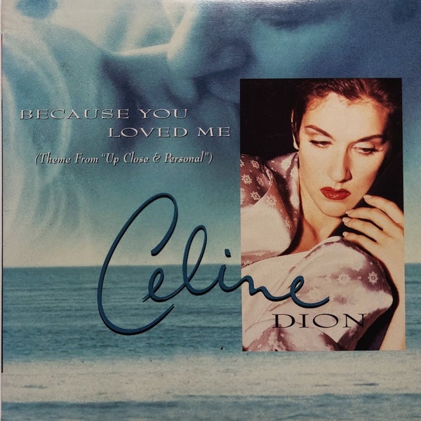 CD Used 1996 Vintage Music Maxi Single by Celine Dion titled Because You Loved Me