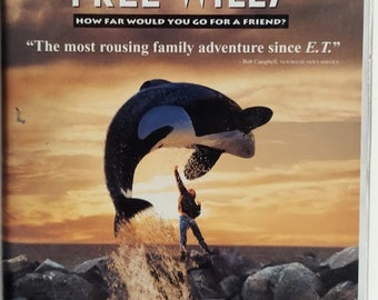 VHS 1995 Vintage Movie titled Free Willy starring Jason James Richter, Lori Petty,