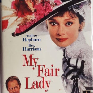 VHS 1964 Vintage Movie titled My Fair Lady starring Rex Harrison & Audrey Hepburn