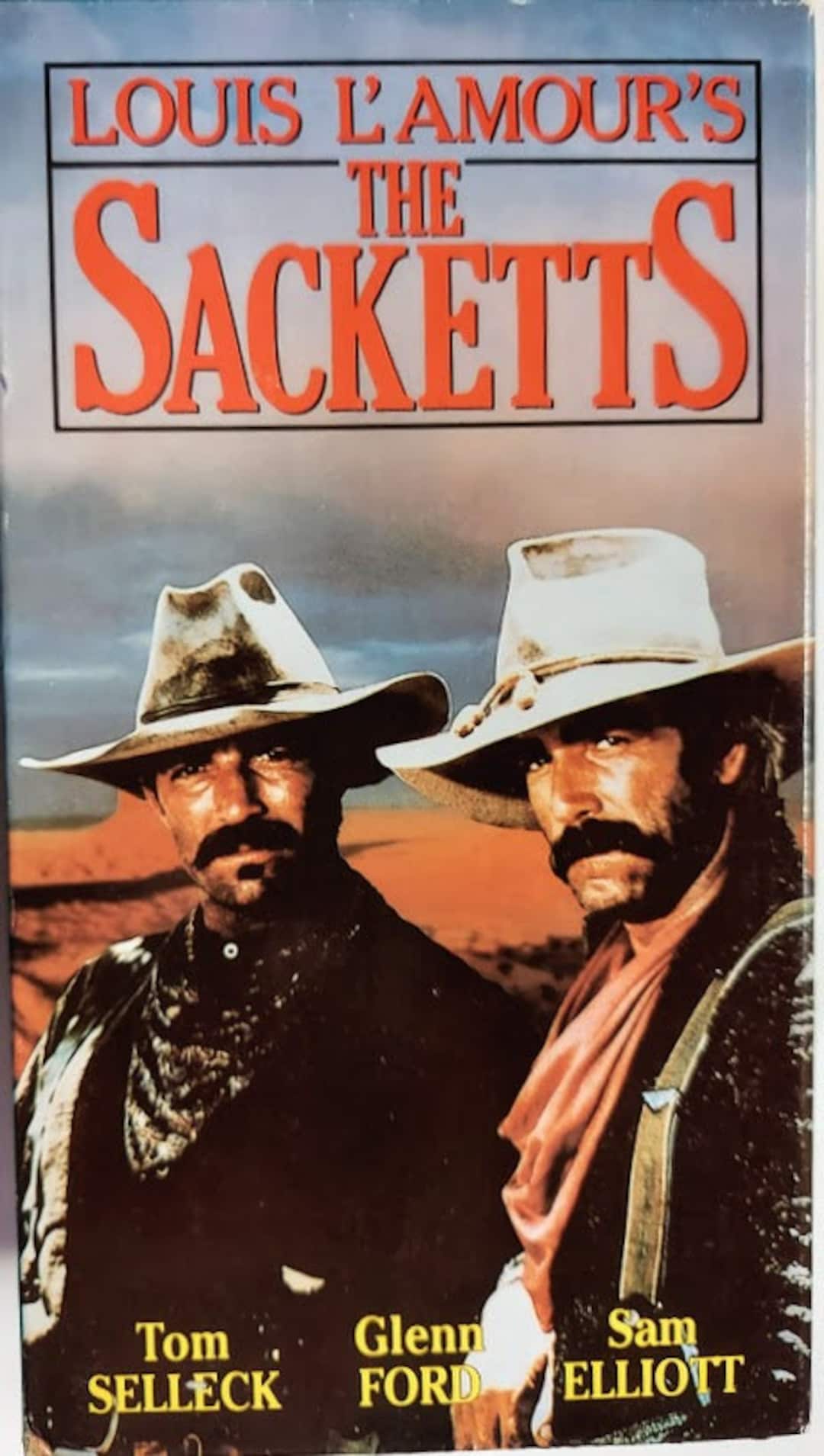 VHS 1979 Vintage Used Movie the Sacketts With Jeff Osterhage. Tom