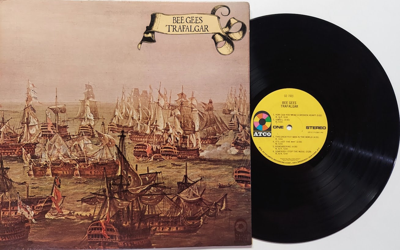 Vintage 1971 Vinyl Record Album by Bee Gees Titled Trafalgar - Etsy