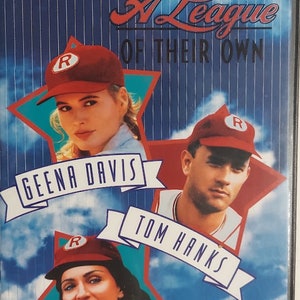 DVD 1992 Vintage Movie titled A League of Their Own starring Tom Hanks, Geena Davis & Madonna