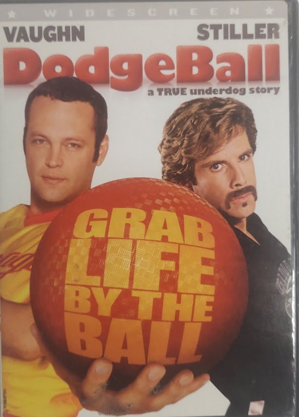 Dev D Title Image DVD 2004 Vintage Movie Title Dodgeball Vince Vaughn, Kristine Taylor ...