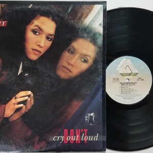 Vintage 1978 Vinyl Record Album by Melissa Manchester titled Don&#39;t Cry Out Loud