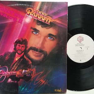Vintage 1983 Vinyl Record Album by Eddie Rabbitt titled Greatest Hits Vol. II