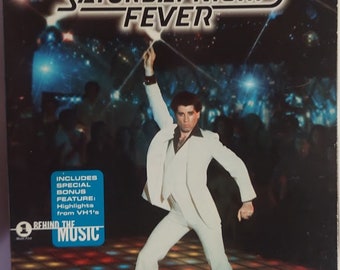 DVD 1977 Vintage Movie titled Saturday Night Fever starring John Travolta& Karen Lynn Gorney
