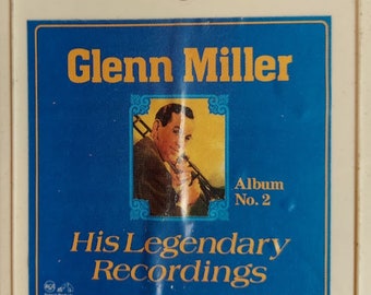 8 Track Tape 1987 Vintage Music by Glenn Miller His Legendary Recordings Album No 2