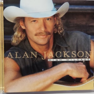 CD Used  Country Music 1998 Vintage by Alan Jackson titled High Mileage