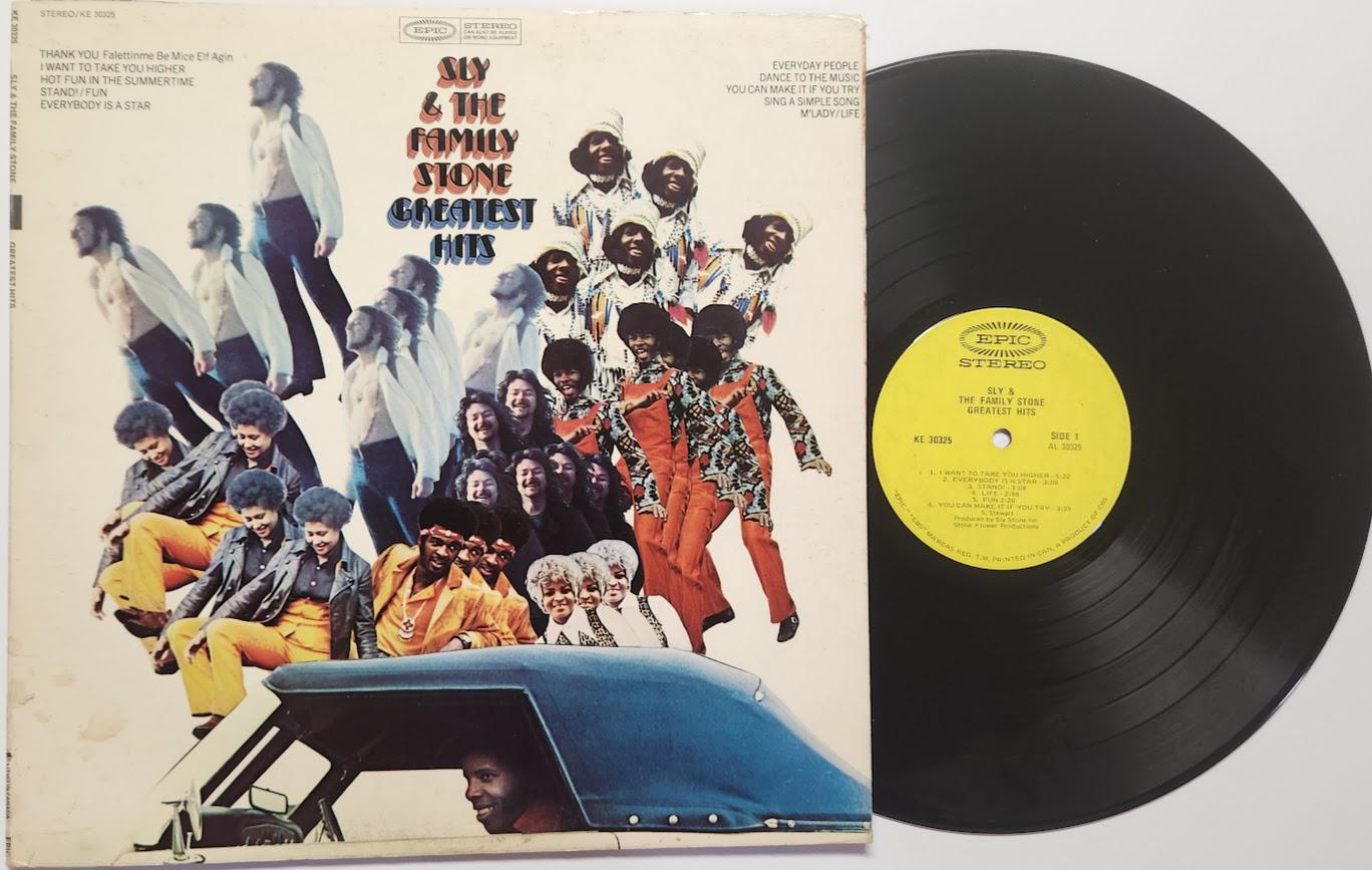 洋楽 SLY AND THE FAMILY STONE orignal vinyl Amazon.com: Sly & The Family Stone - Ain't But The One Way