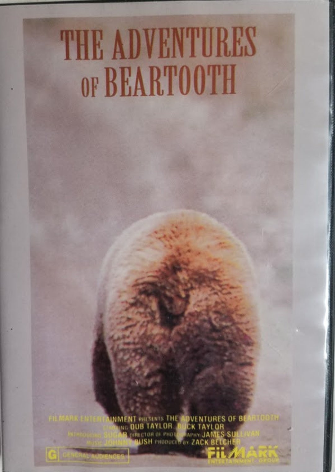 DVD 1978 Movie Titled the Adventures of Beartooth Starring Buck Taylor