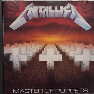 CD Used  2002 Vintage by Metallica titled Master of Puppets