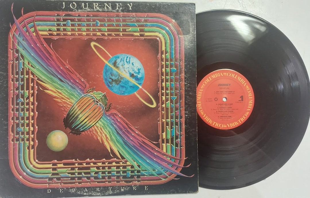 Vintage 1980 Vinyl Record Album by Journey Titled Departure - Etsy