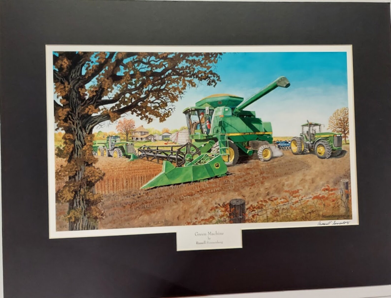 Single Black Matted Art Print That Fits Into a Standard 18 X Etsy