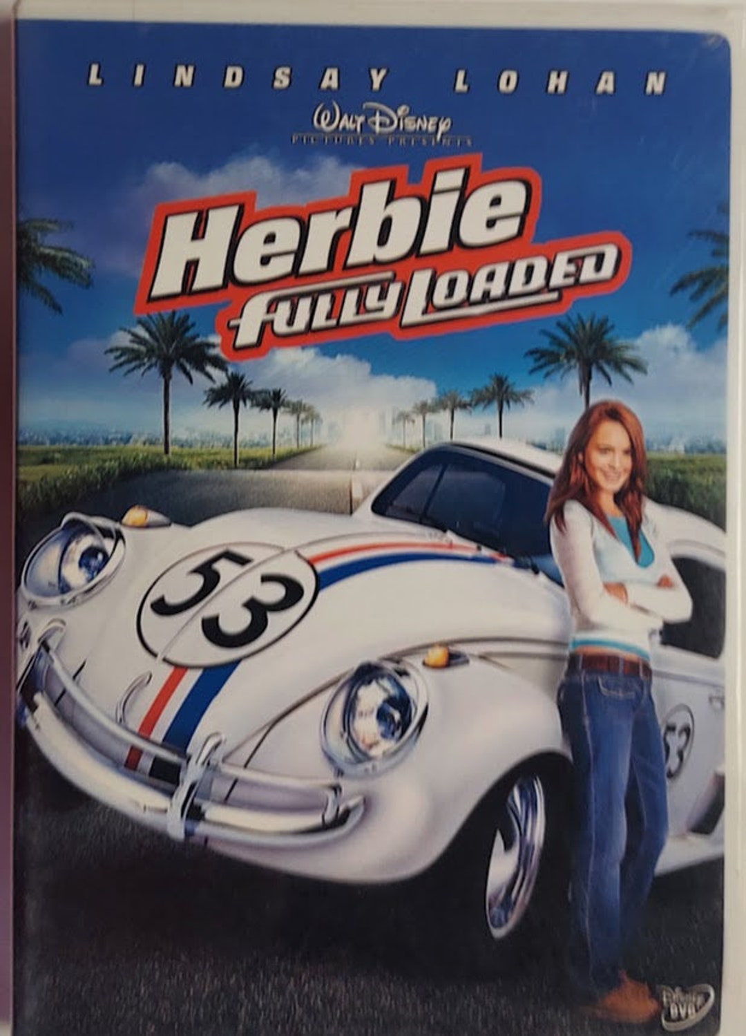 DVD 2004 Vintage Movie Titled Herbie Fully Loaded Starring Lindsay