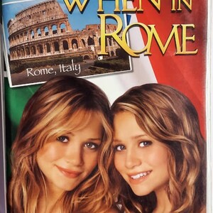 VHS 2002 Vintage Movie titled When in Rome starring Mary-Kate Olsen & Ashley Olsen