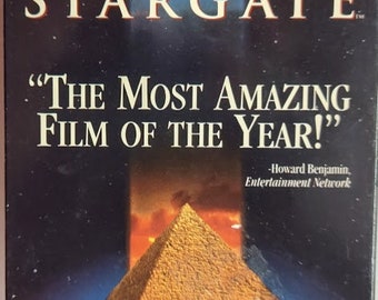 VHS 1994 Vintage Movie titled Stargate Starring James Spader & Kurt Russell