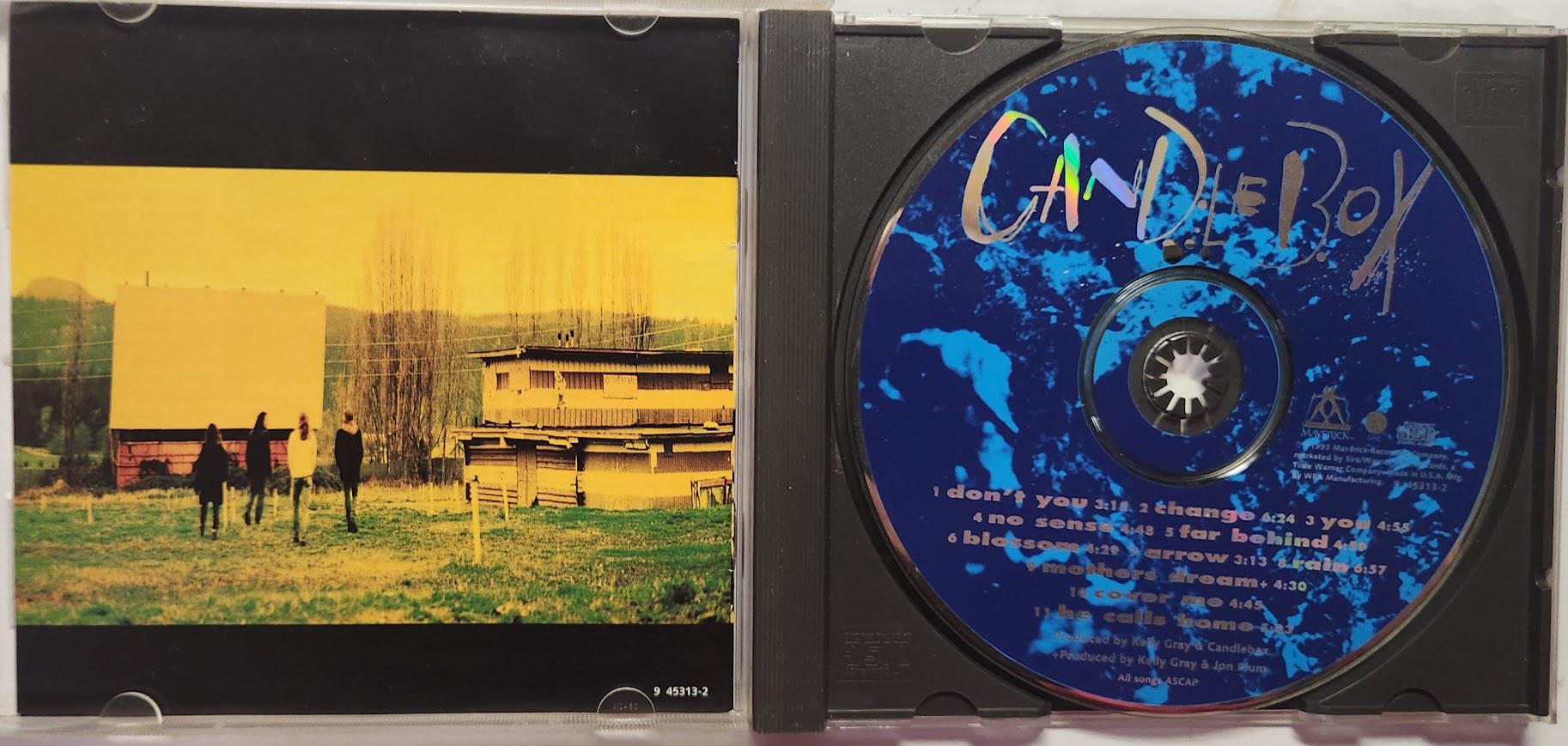CD 1993 Vintage Music by Candlebox Titled Candlebox - Etsy