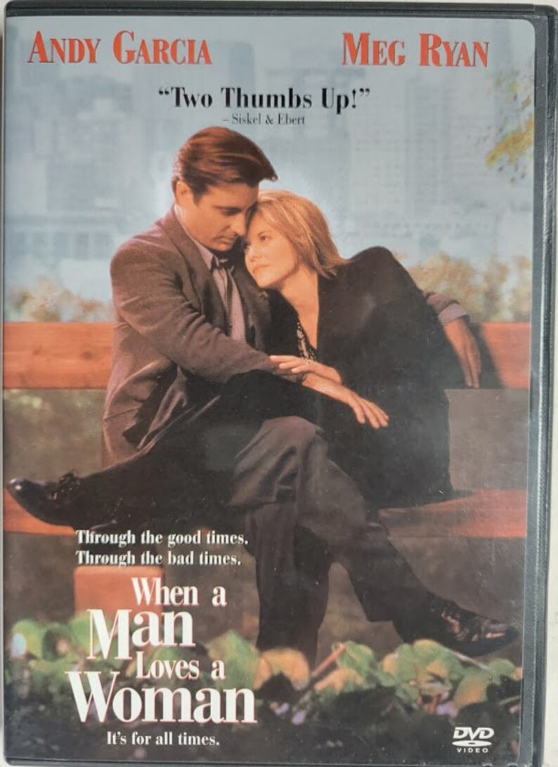 When A Man Loves A Woman Film DVD 1994 Movie titled When a Man Loves a Woman starring Andy | Etsy