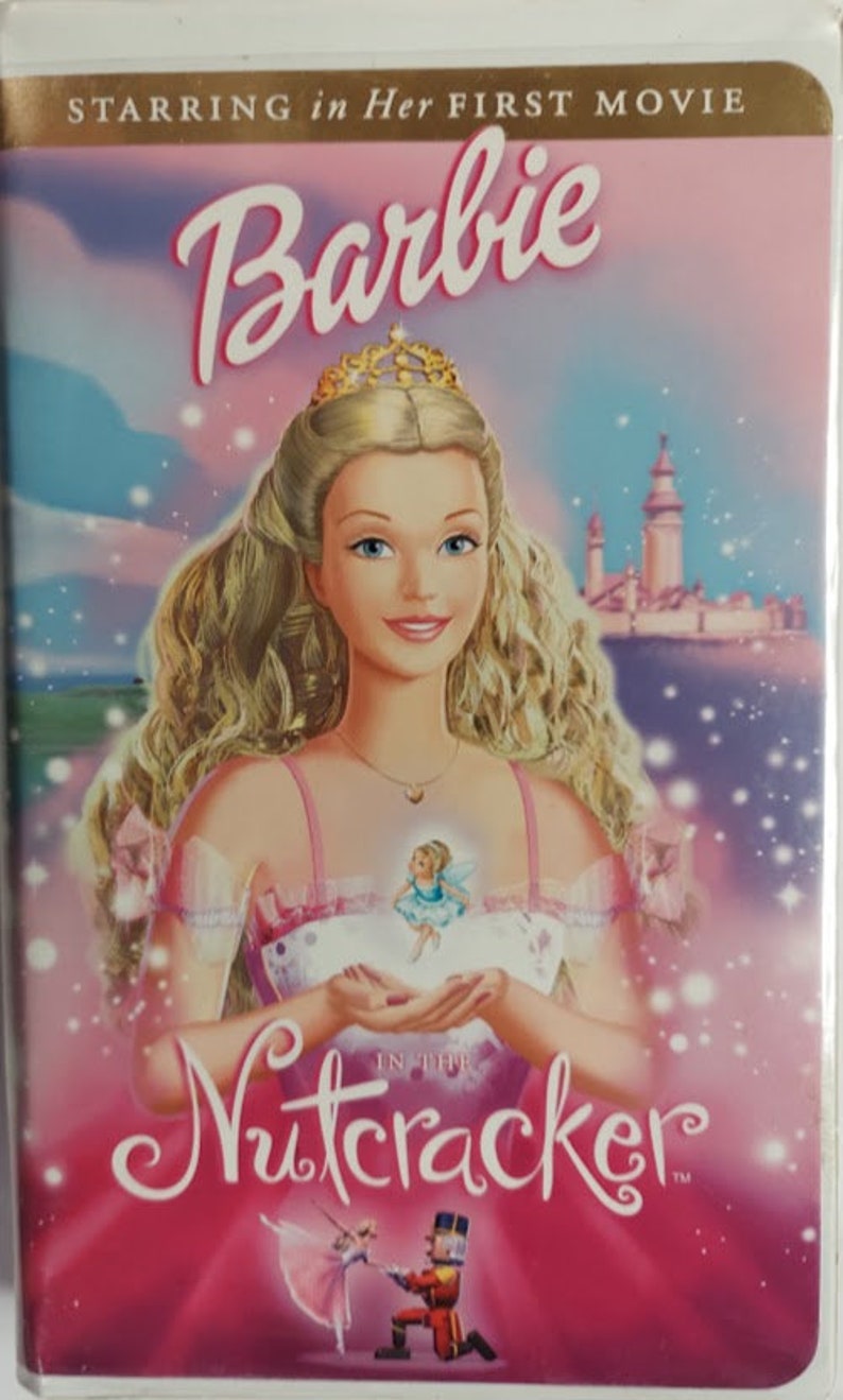 VHS 2001 Movie Titled Barbie Nutcracker animated Etsy