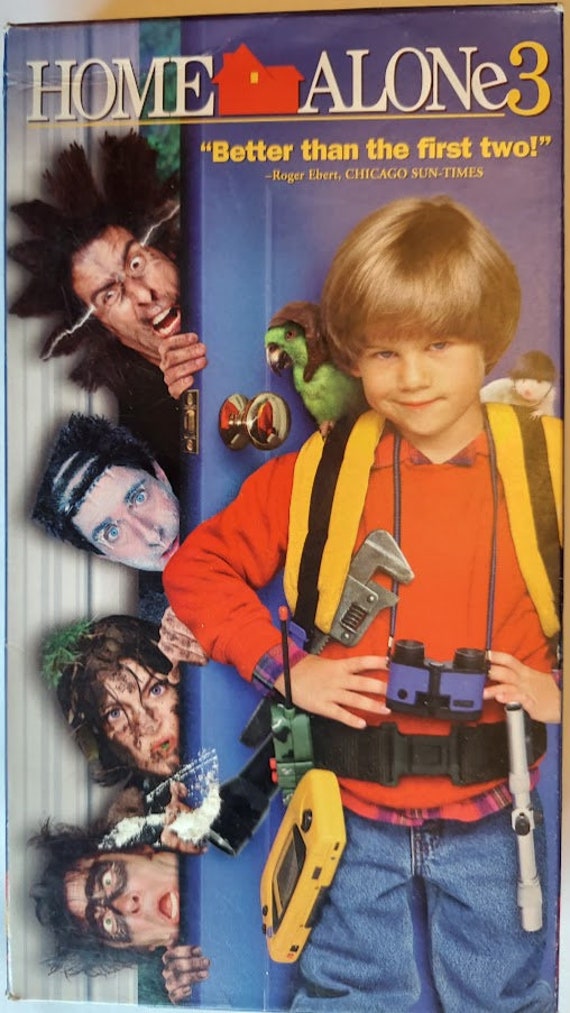 VHS 1997 Vintage Movie Titled Home Alone Starring Scarlett