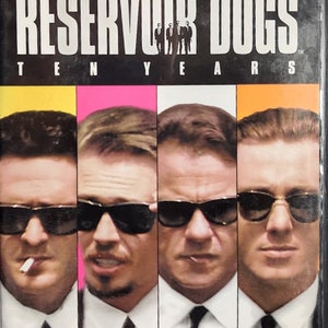 DVD 1992 Vintage Movie titled Reservoir Dogs starring Harvey Keitel & Steve Buscemi