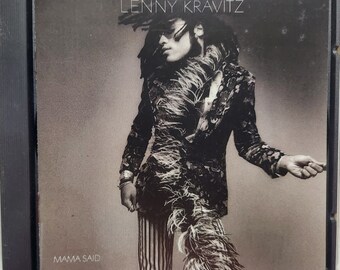 CD Used 1991 Vintage Music by Lenny Kravitz Titled Mama Said - Etsy