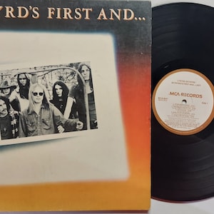 Vintage 1978 Vinyl Record Album by Lynyrd Skynyrd  titled Skynyrd&#39;s First And... Last