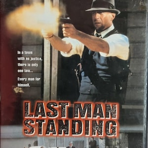 DVD 1996 Vintage Movie titled Last Man Standing starring Bruce Willis & Christopher Walken