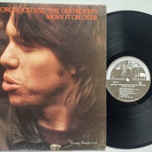 Vintage Vinyl 1978 Record Album by George Thorogood & The Destroyers titled Move It On Over