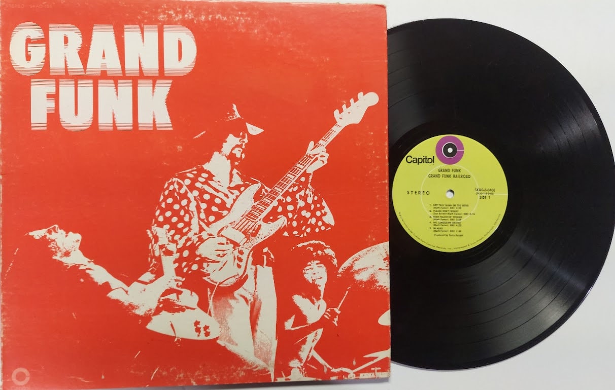 GRAND FUNK RAILROAD レコード　6枚セット Vintage 1969 Vinyl Record Album by Grand Funk Railroad