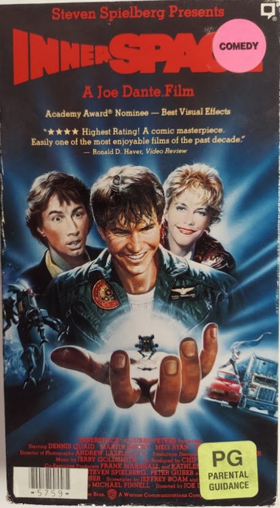 VHS 1987 Vintage Movie Titled Inner 