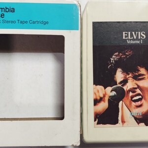 8 Track Tape 1973 Vintage Rock Music by Elvis titled A Legendary Performer, Vol. 1