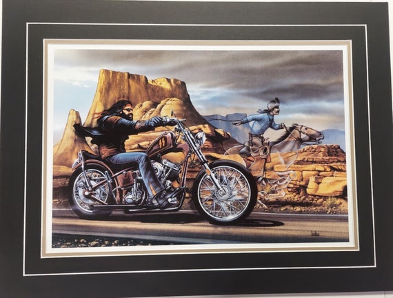 David Manns Ghost Rider Illustration was a collaboration with Bandit   Custom Motorcycle Shows Produced by Biker Pros