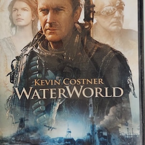 DVD 1995 Vintage Movie Titled Waterworld Starring Kevin Costner
