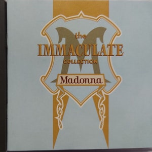 CD Used 1990 Vintage Music by Madonna titled The Immaculate Collection