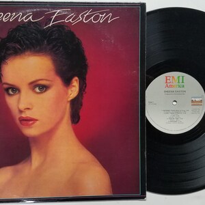 Vintage 1981 Vinyl Record Album by Sheena Easton titled Sheena Easton