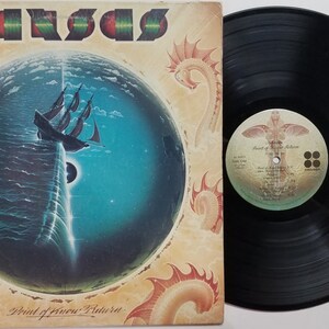 Vintage 1977 Vinyl Record Album by Kansas titled  Point Of Know Return