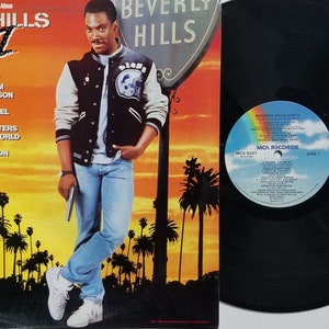 Vintage Vinyl Record Album The original Motion picture Soundtrack Beverly Hills Cop II