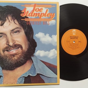 Vintage 1978 Vinyl Record Album by Joe Stampley titled Greatest Hits